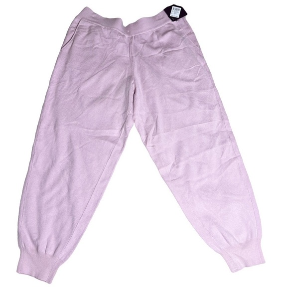 Ava & Viv Light Purple Lavender Soft Stretchy Lounge Yoga Jogger Pants - Picture 4 of 5